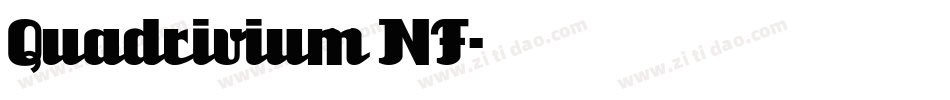 Quadrivium NF字体转换